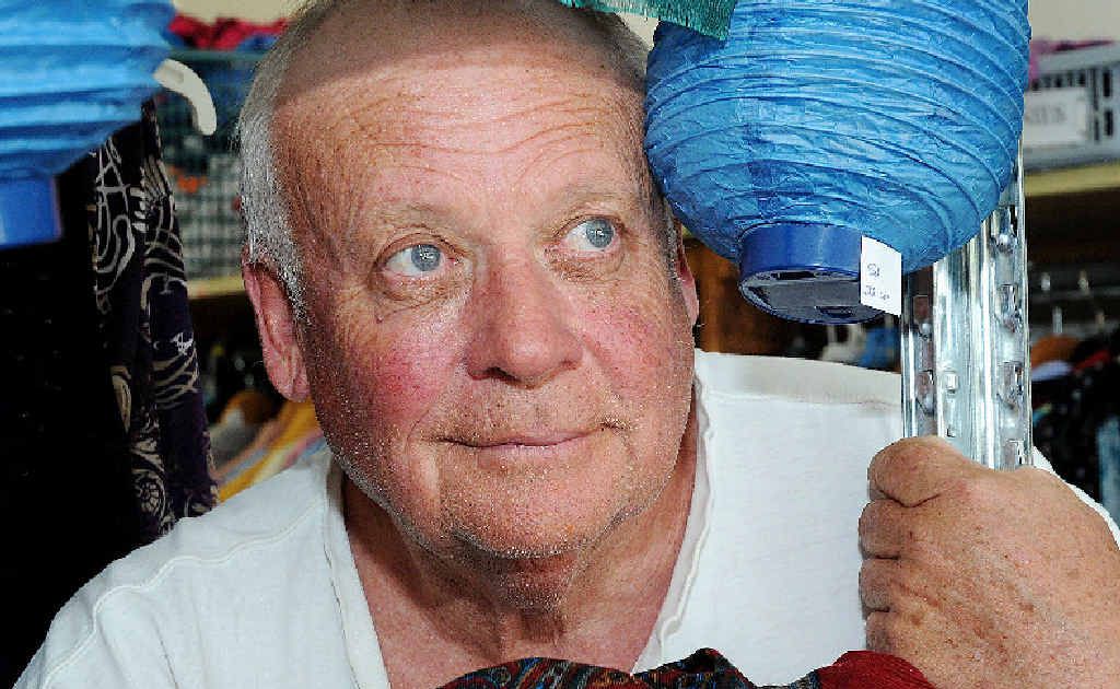CHARITY SUPPORT: Maryborough Anglican Parish op shop worker Noel Eichmann has seen a lot of odd things donated to the store. CHARITY SUPPORT: Maryborough Anglican Parish op shop worker Noel Eichmann has seen a lot of odd things donated to the store.